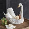 Rustic Cottage Swan Vessel