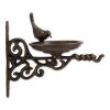 Wall Mounted Ornate  Cast Iron Bird Feeder