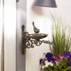 Wall Mounted Ornate  Cast Iron Bird Feeder