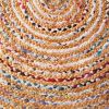 Hand-Braided Area Rag Rug