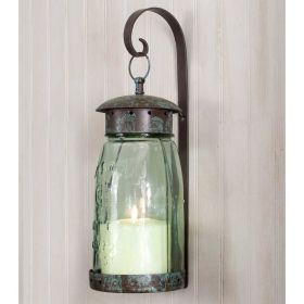 Quart Mason Jar Hanging Wall Sconce