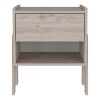 Hyacinth Nightstand, One Drawer, Open Shelf