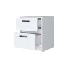 Caleb White 2-Drawer Nightstand