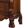 Cherry Oak 2-Drawer Nightstand