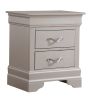 Glory Furniture Lorana G6500-N Nightstand , Silver Champagne