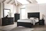 Amalia - Nightstand - Black