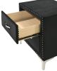 Lucinda - Nightstand - Black