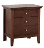 Glory Furniture Hammond G5425-N 3 Drawer Nightstand , Cappuccino