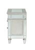 ACME Varian Nightstand in Mirrored 26153