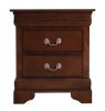 Glory Furniture Louis Phillipe G3125-N Nightstand , Cappuccino