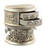 ACME Vatican Nightstand, Champagne Silver Finish BD00462