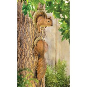 Woodland Squirrel Tree Decor