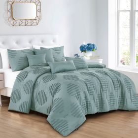 Sevilla 7 Pieces Comforter Set (size: QUEEN)